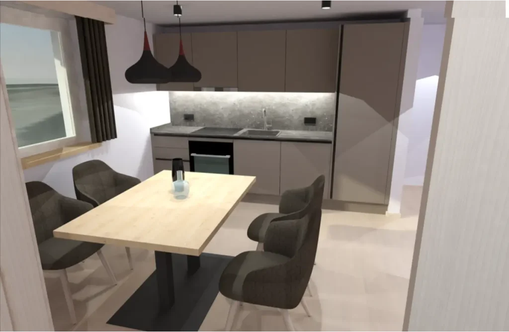 Essen Küche Apartment