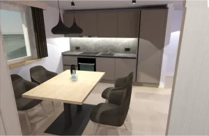 Essen Küche Apartment